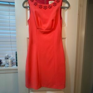 Elegant Pink Sleeveless Dress